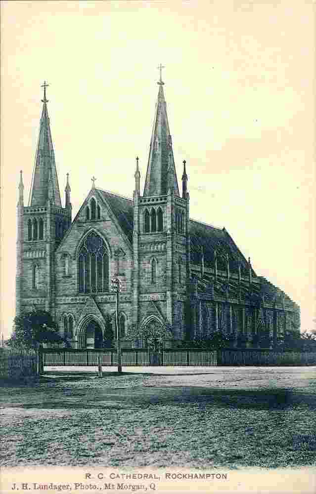 Rockhampton. Roman Catholic cathedral, circa 1890
