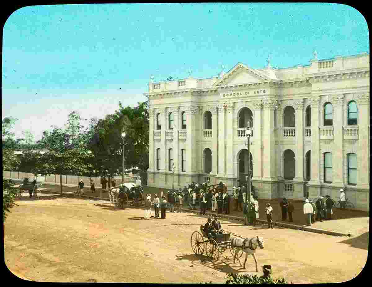 Rockhampton. School of Arts building, circa 1910