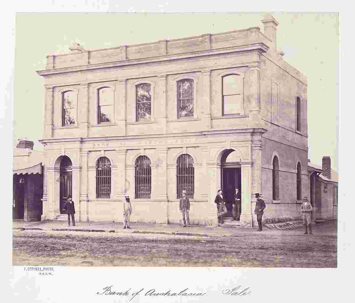 Sale. Bank of Australasia, between 1866 and 1885
