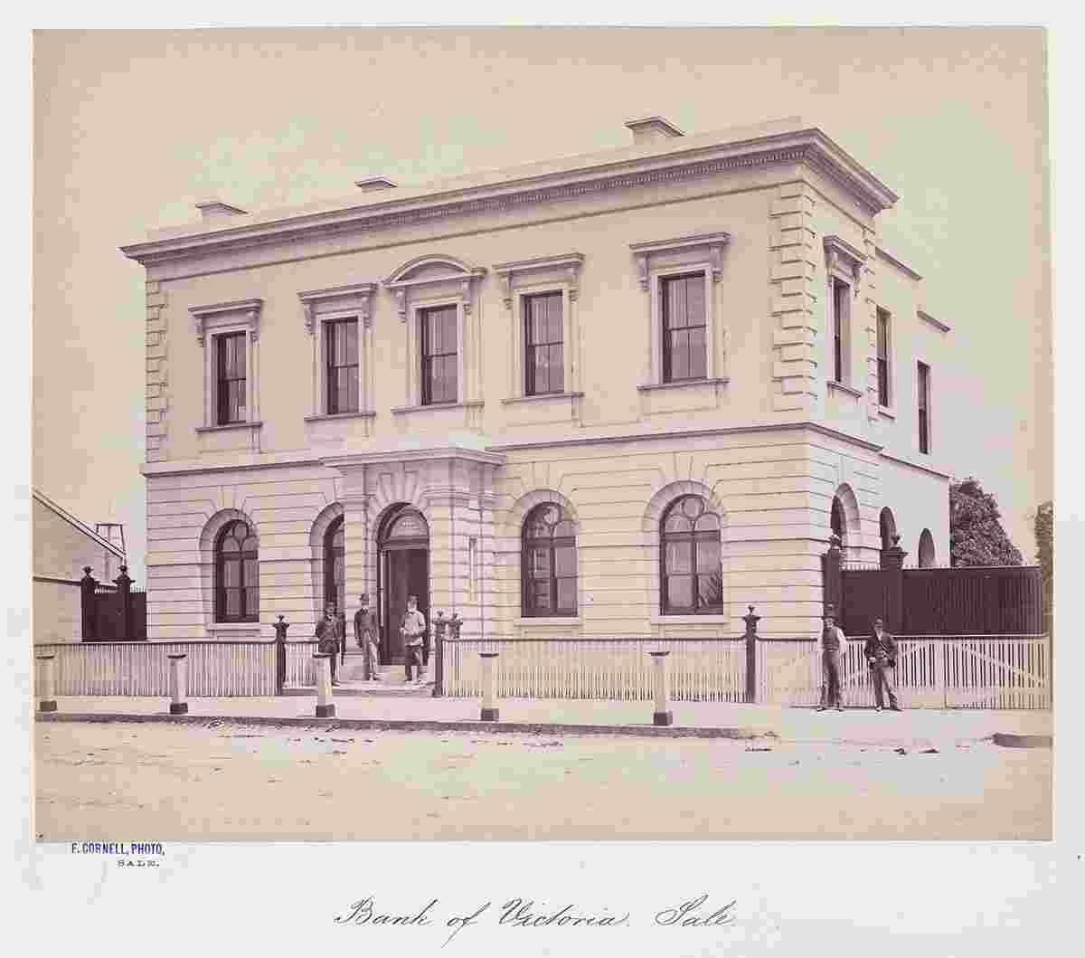 Sale. Bank of Victoria, between 1866 and 1885