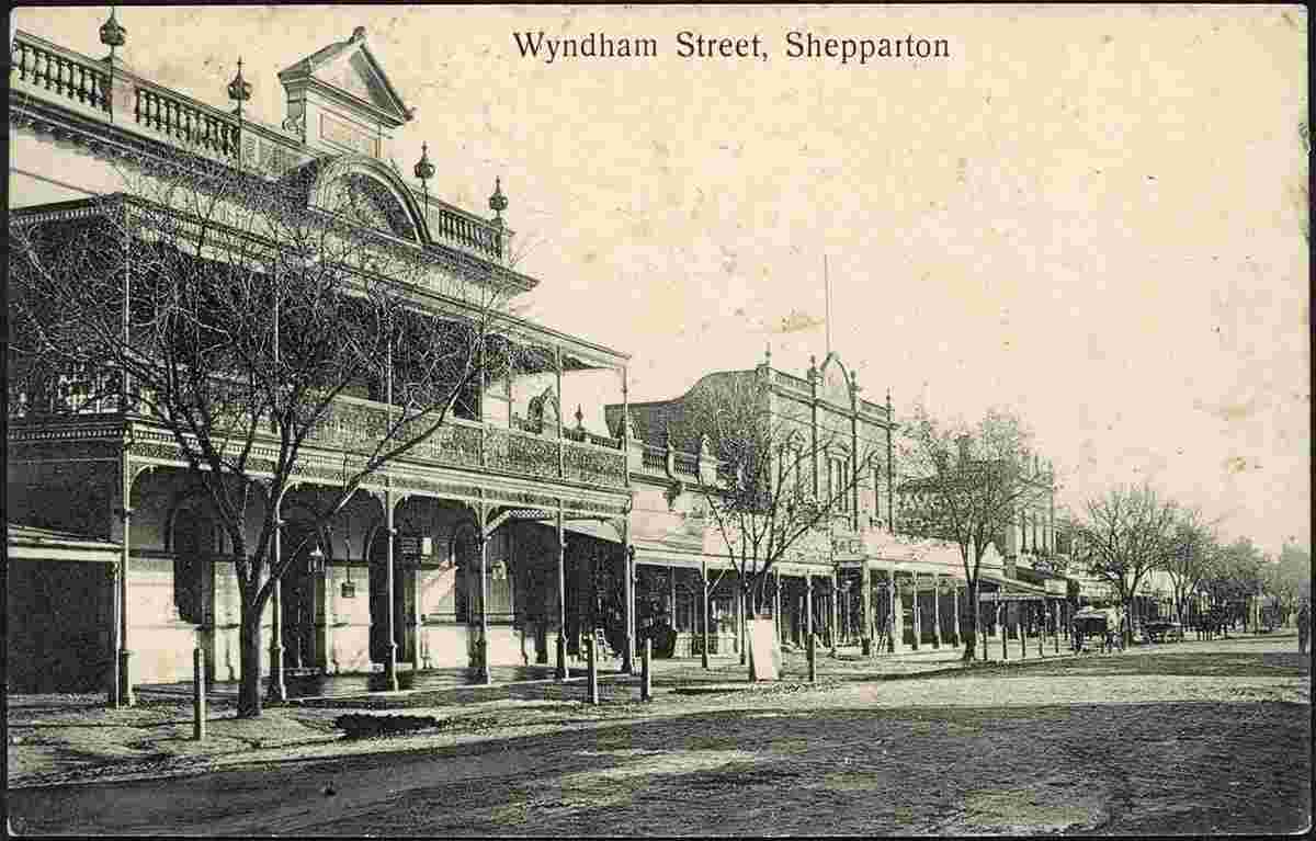 Shepparton. Wyndham Street, 1908