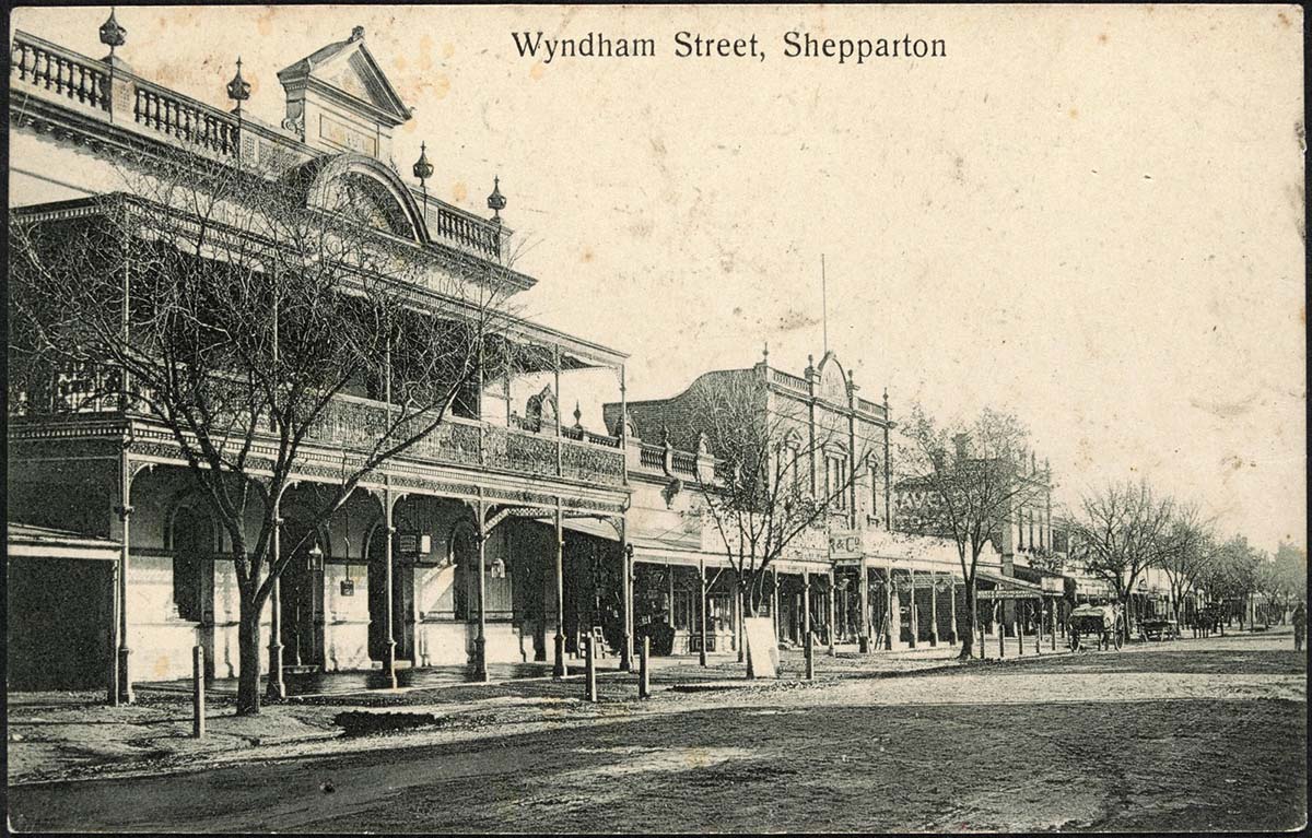 Shepparton. Wyndham Street, 1908