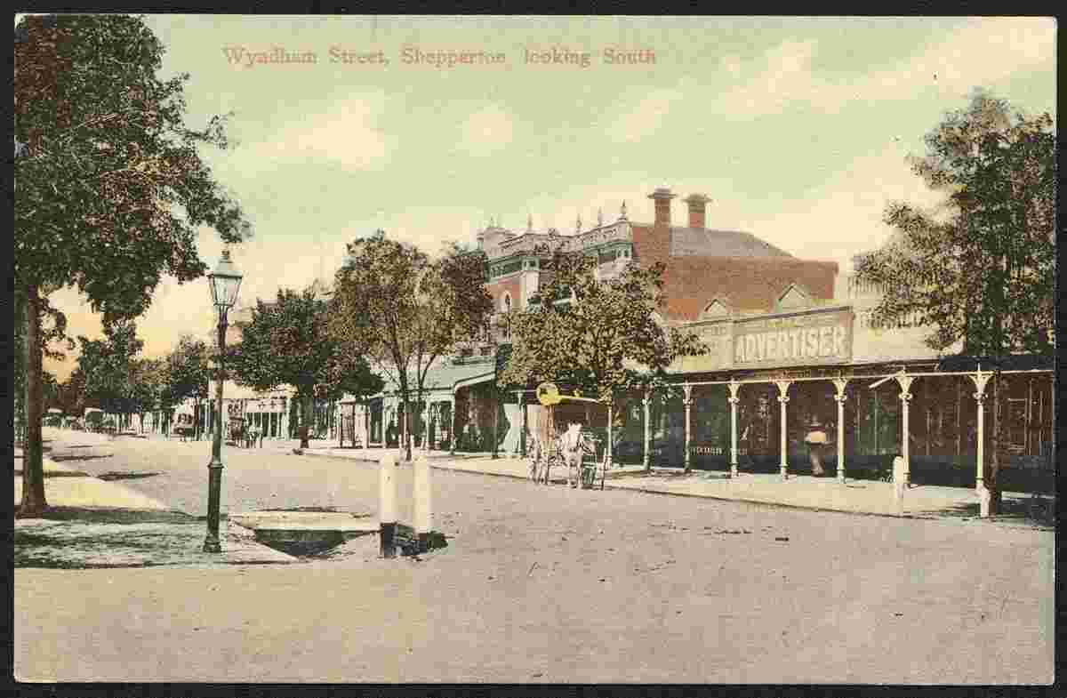 Shepparton. Wyndham Street looking south, 1907