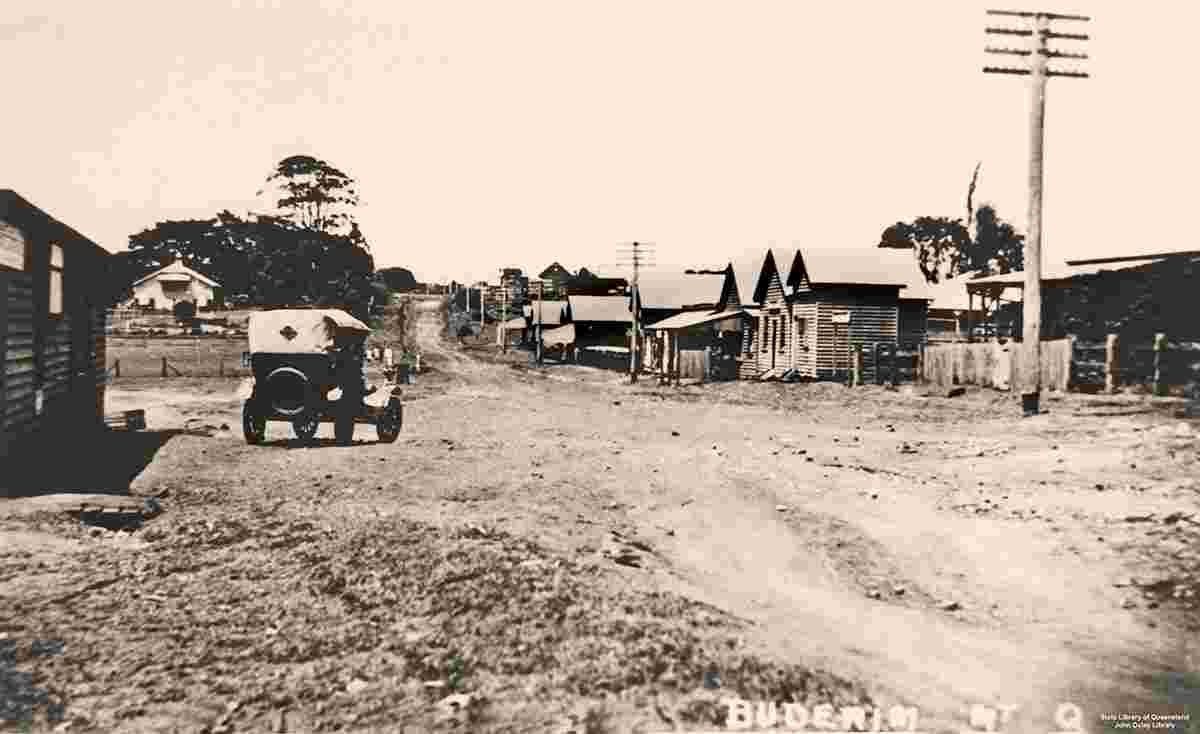 Sunshine Coast. Buderim - Main Street, circa 1930