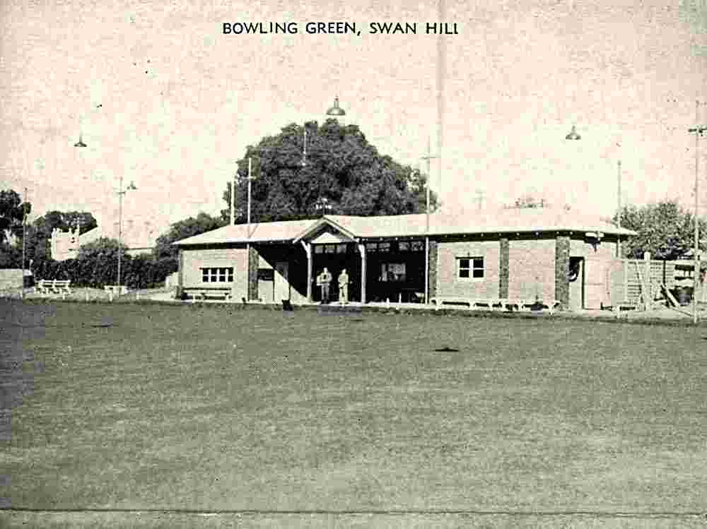 Swan Hill. Bowling green, circa 1930