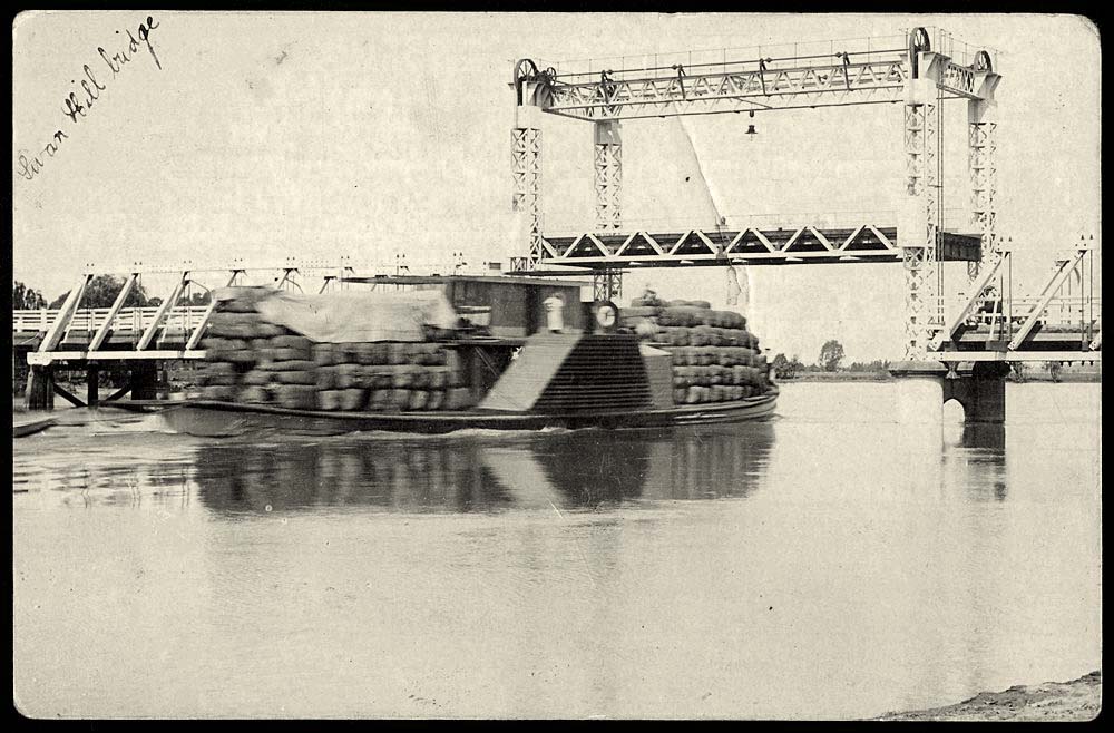 Swan Hill Bridge, circa 1930