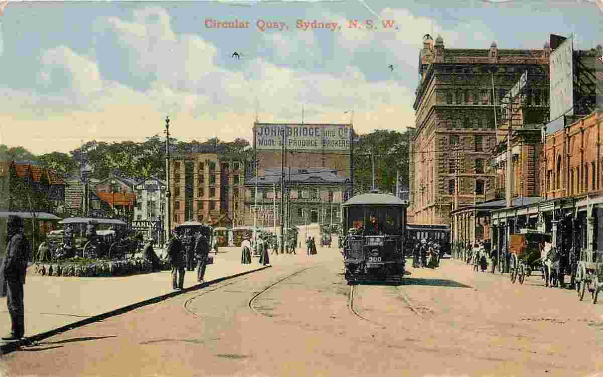 Sydney. Circular Quay, 1917