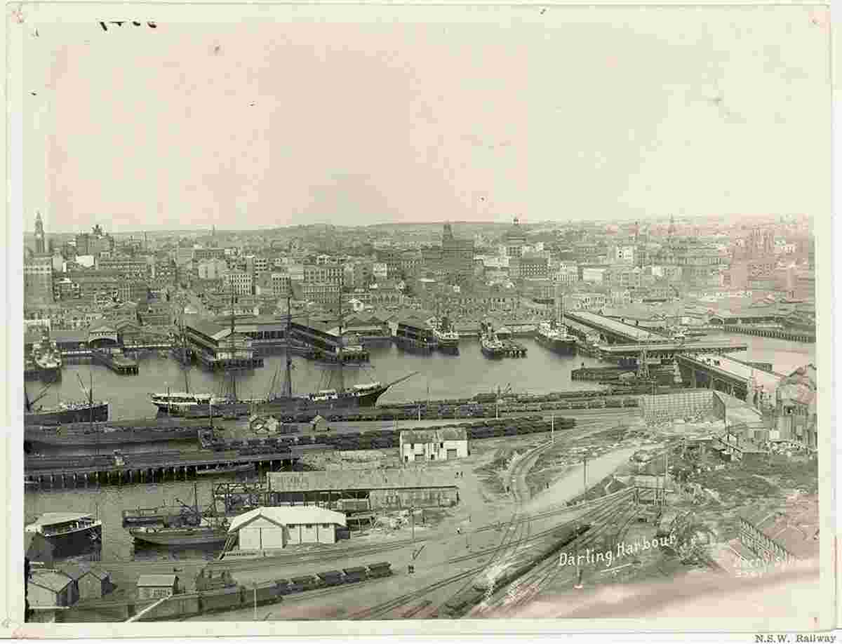 Sydney. Darling Harbour, 1901
