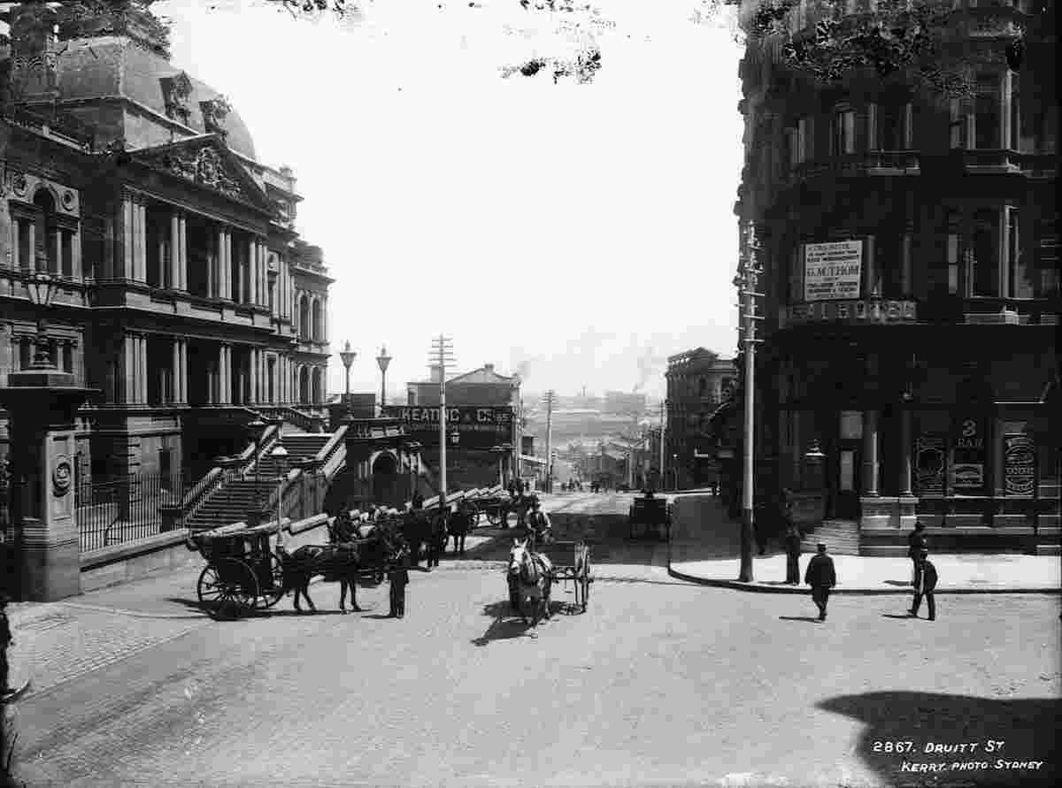 Sydney. Druitt Street, between 1900-1910