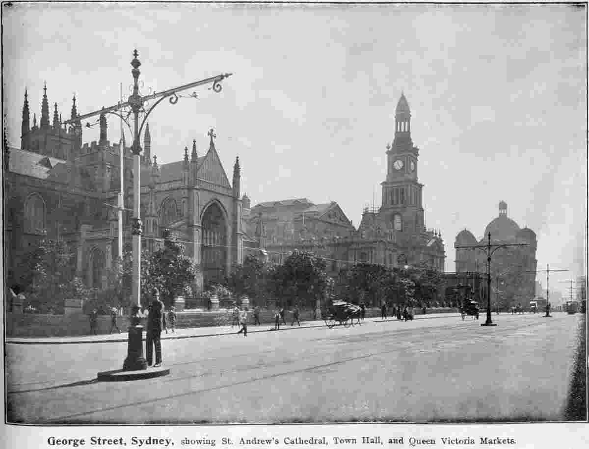 Sydney. George Street, between 1900-1910