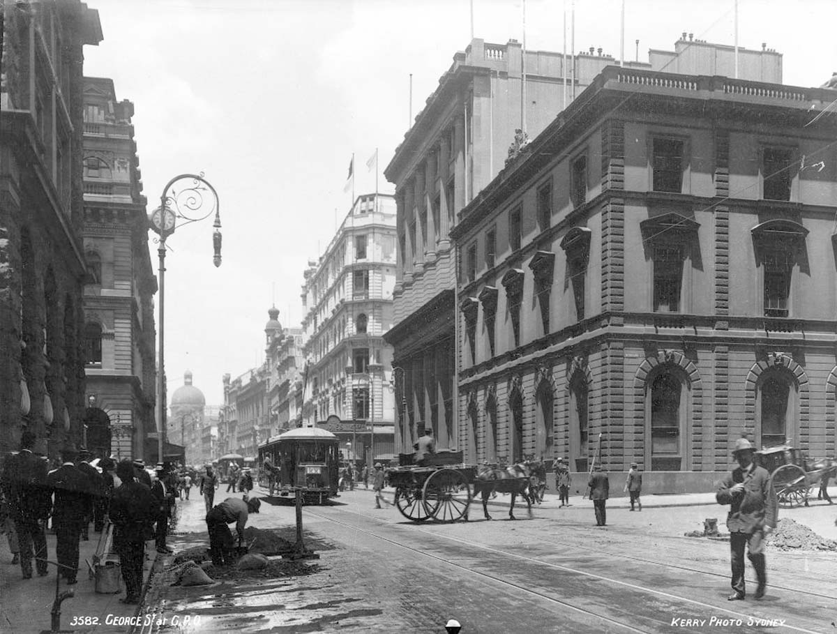 Sydney. George Street at Government Printing Office