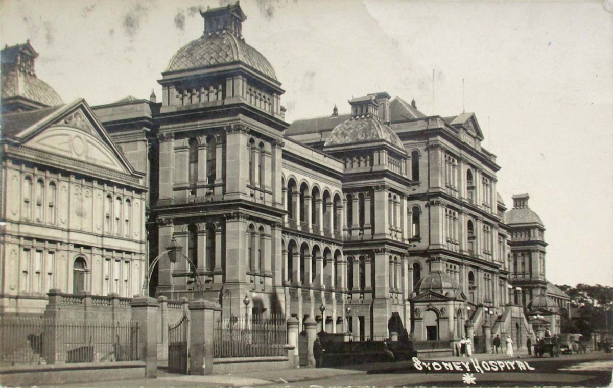 Sydney. Hospital, 1927