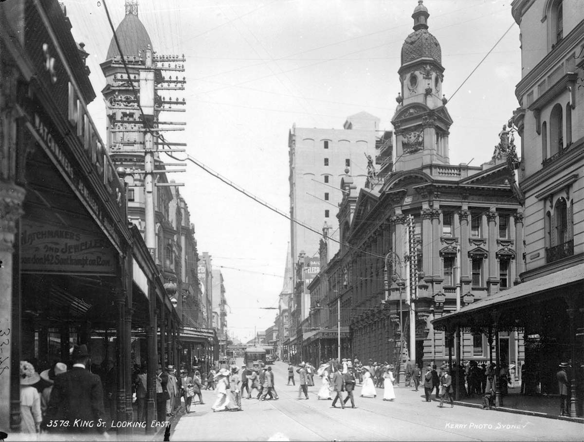 Sydney. King Street, looking East, between 1912-1920