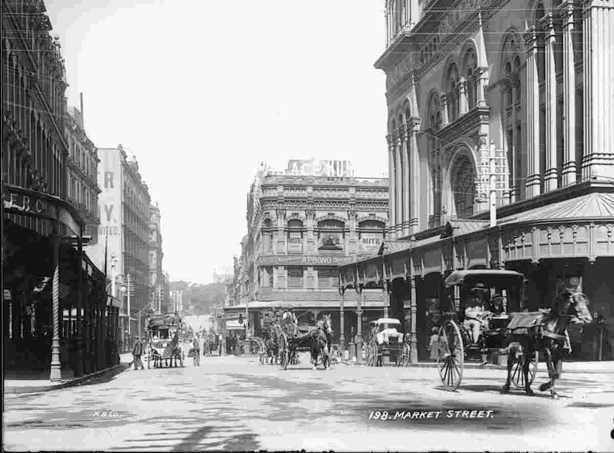 Sydney. Market Street, between 1900-1910