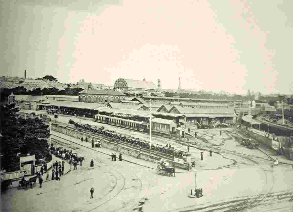 Sydney. Railway Station at George Street
