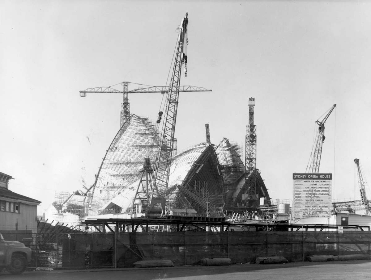 Sydney Opera House Construction