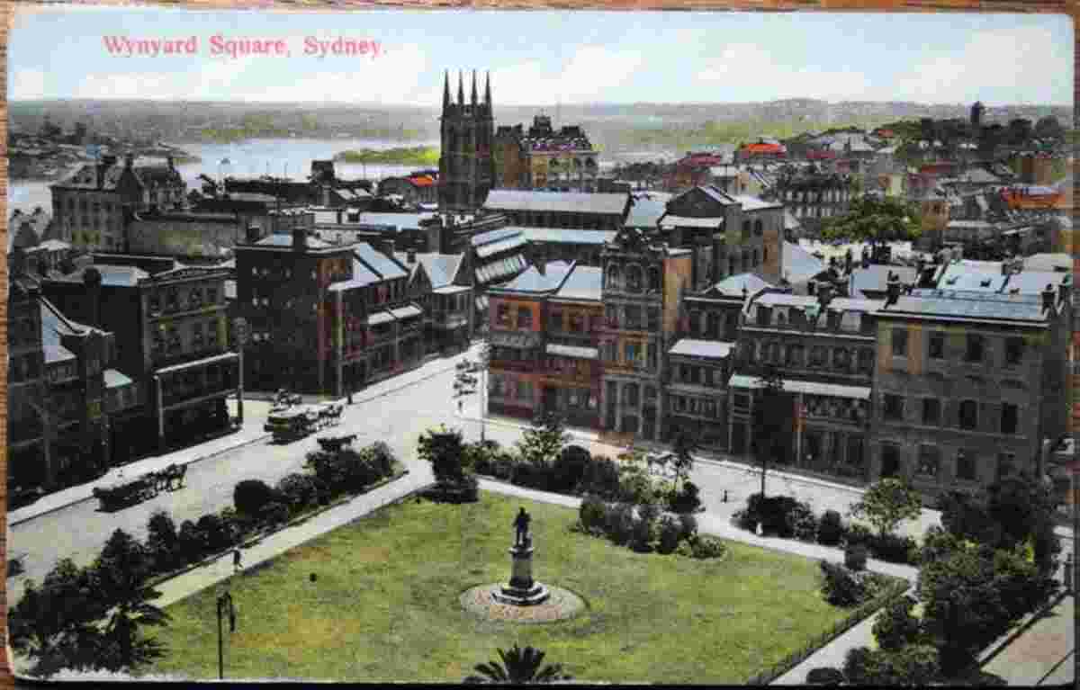 Sydney. Wynyard Square