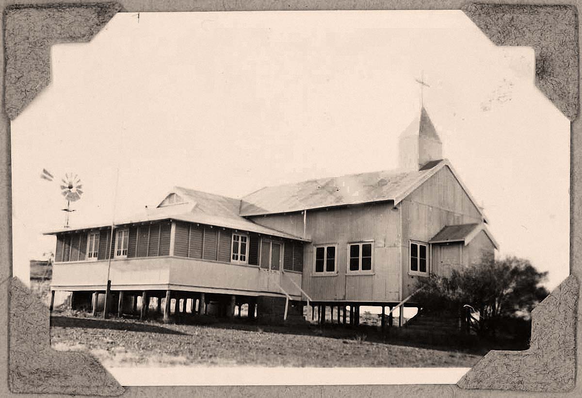 Tennant Creek. Catholic church, 1946