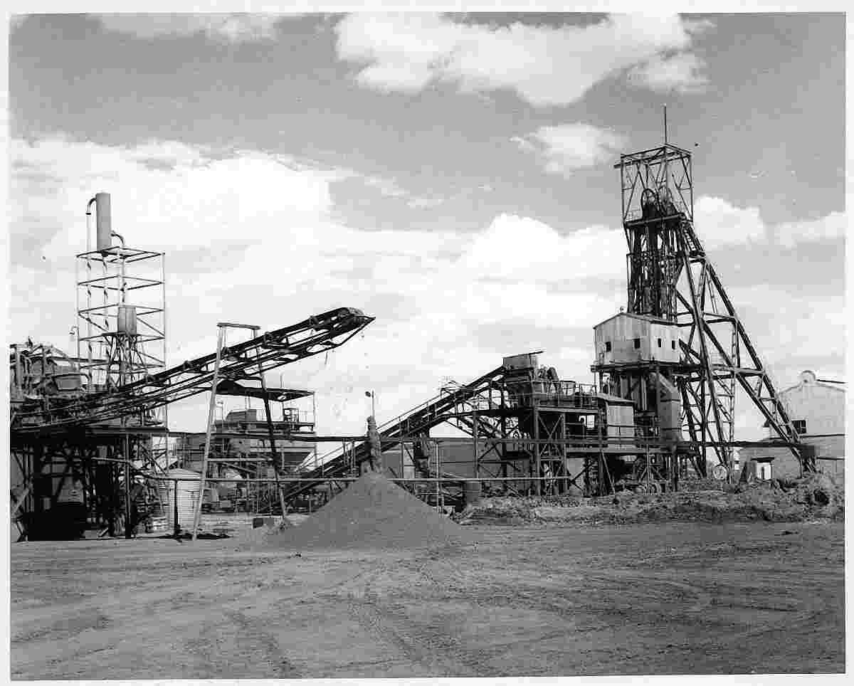 Tennant Creek. Peko Mines Ltd., operating at Tennant Creek, 1966