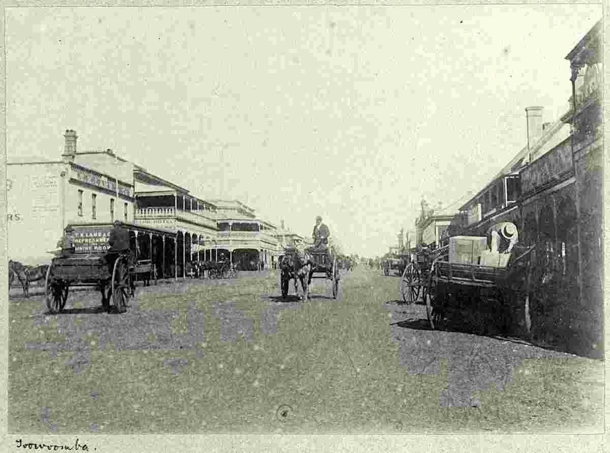 Toowoomba. Main Street, 1897