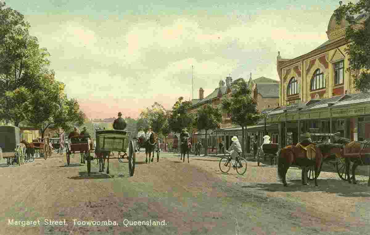 Toowoomba. Margaret Street, 1906