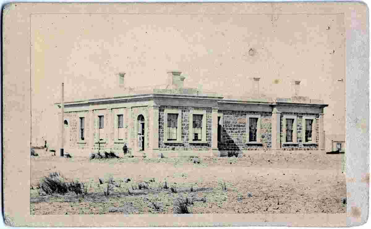 Victor Harbor. Telegraph Station, 1890
