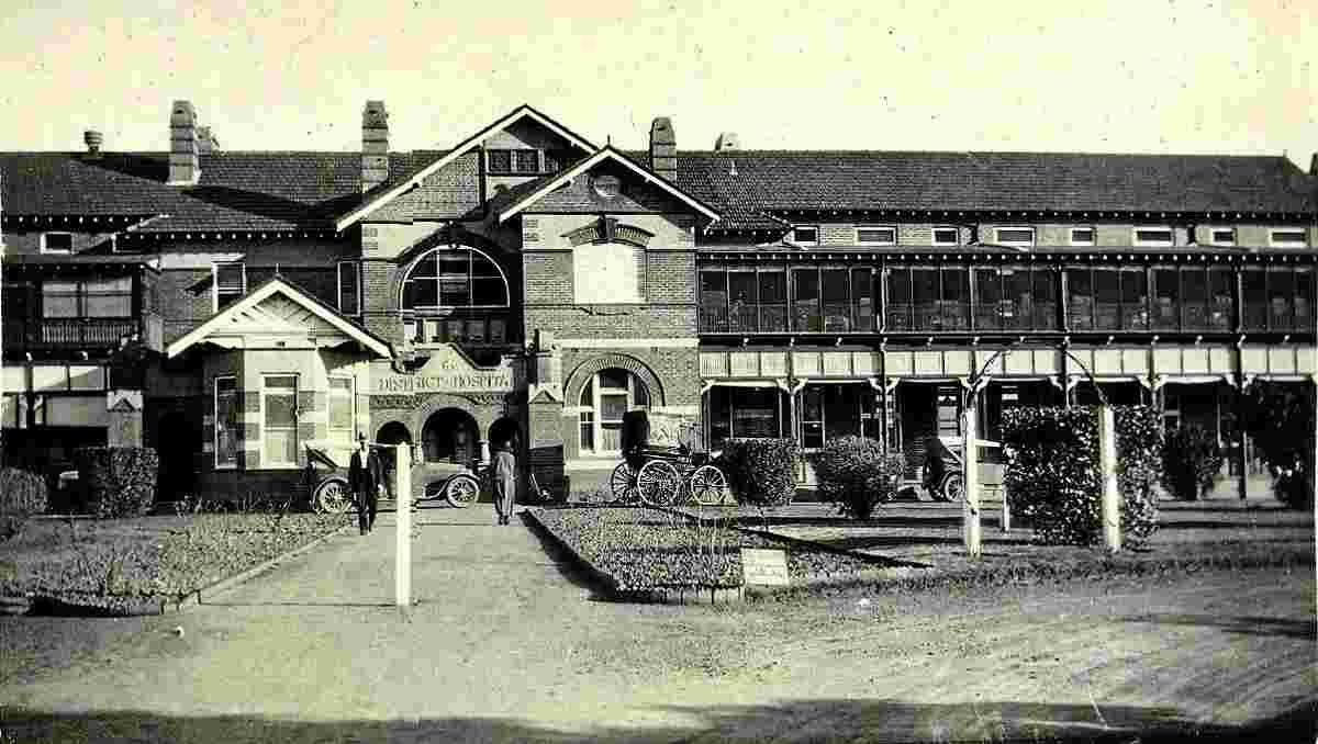 Wagga Wagga. District Hospital in 1924