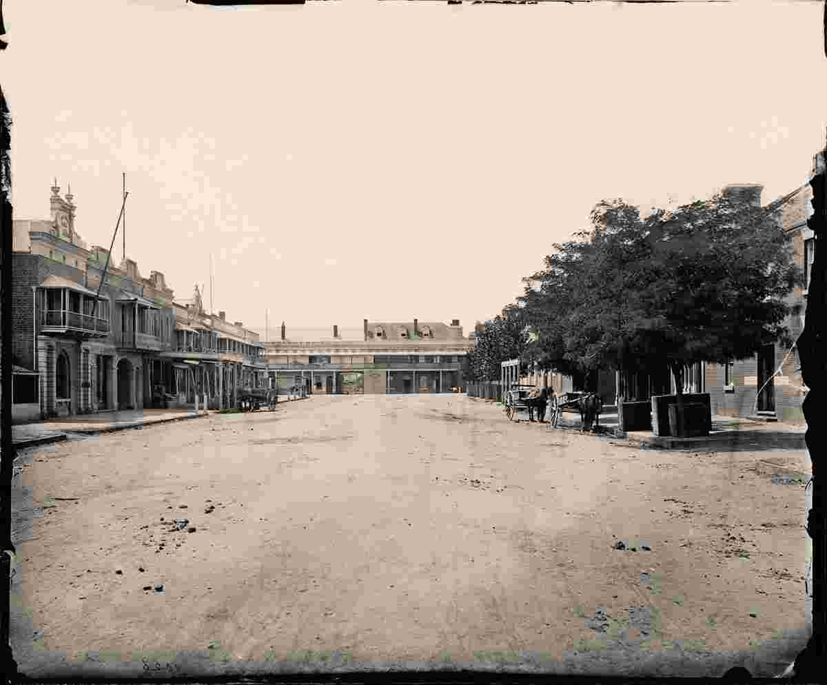 Wagga Wagga. Gurwood Street, between 1870 and 1875