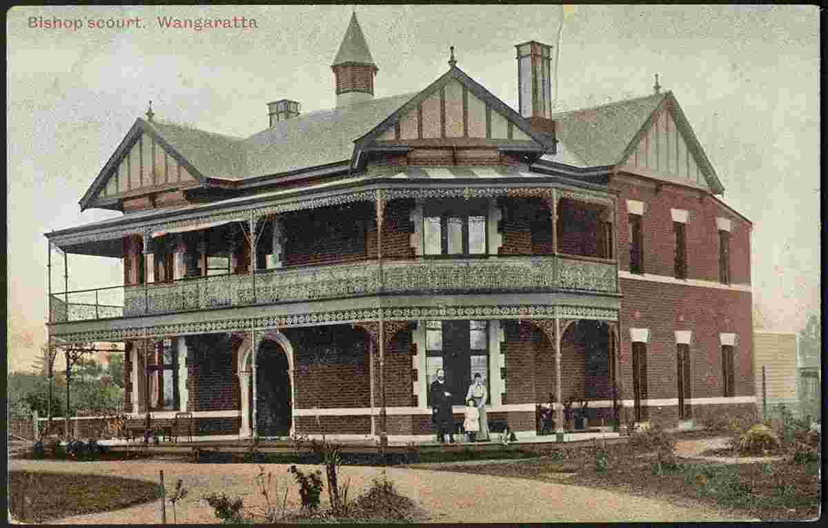 Wangaratta. Bishop's court, 1906