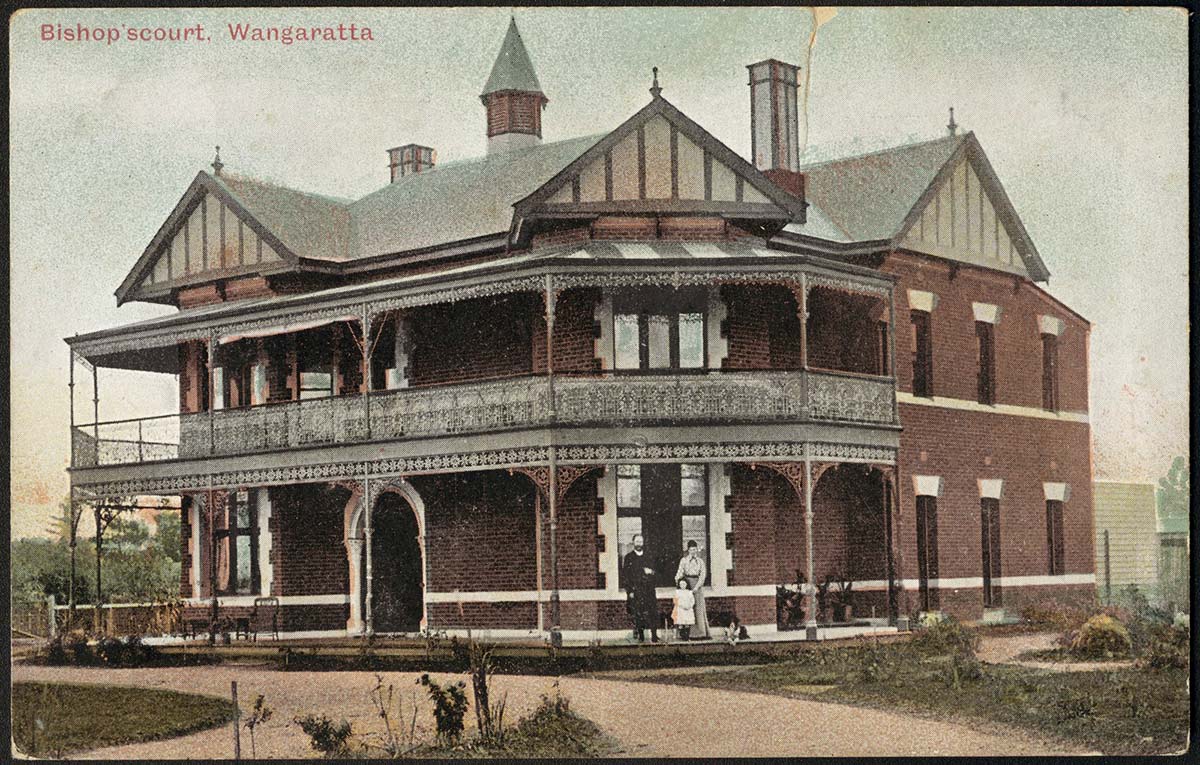 Wangaratta. Bishop's court, 1906
