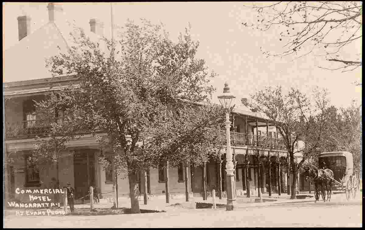 Wangaratta. Commercial Hotel, 1910s