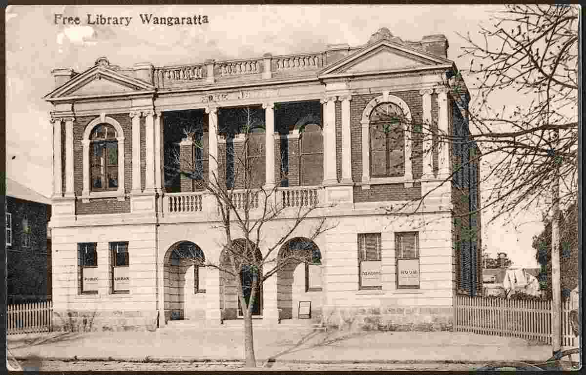 Wangaratta. Free Library, circa 1910
