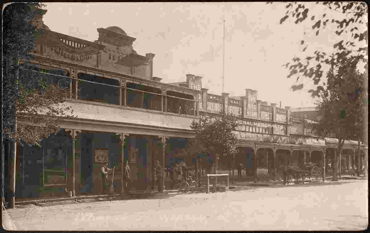 Wangaratta. Murphy Street, 'Criterion' Hotel, 1909