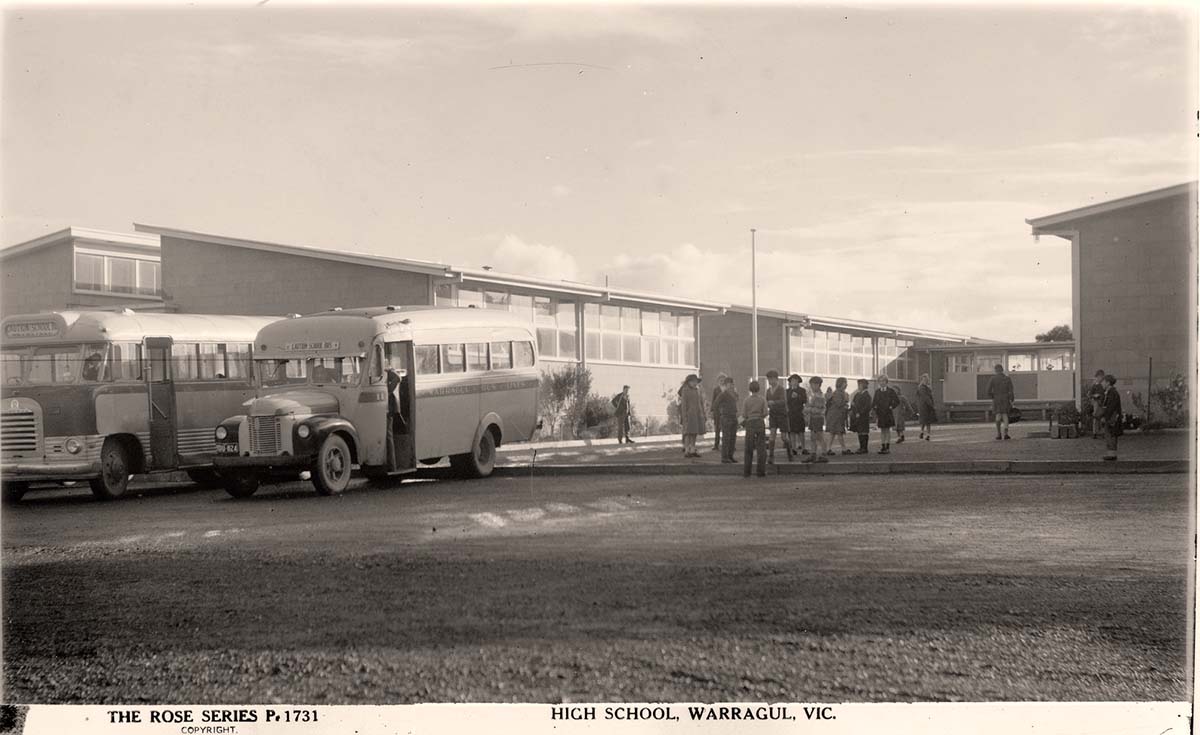 Warragul. High School, between 1920 and 1954