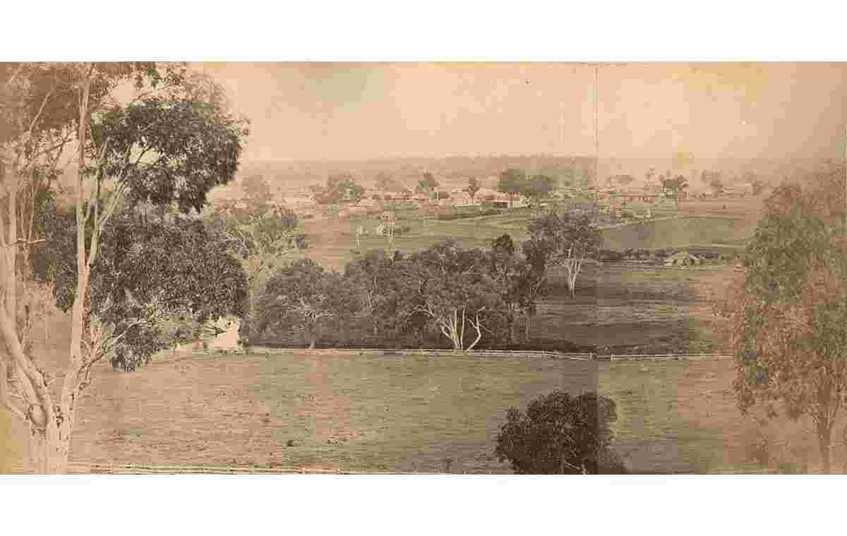 Panorama of Warwick, 1877