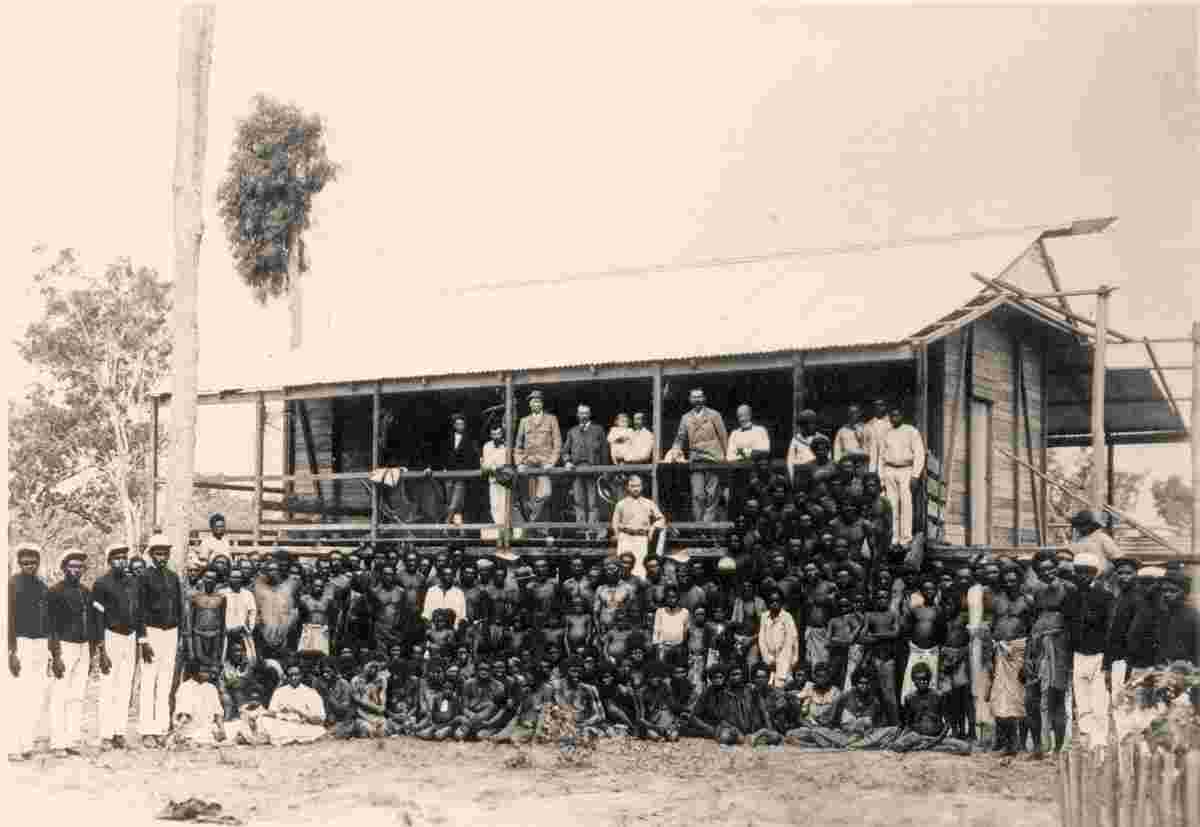 Weipa opening, Mission house, 1899