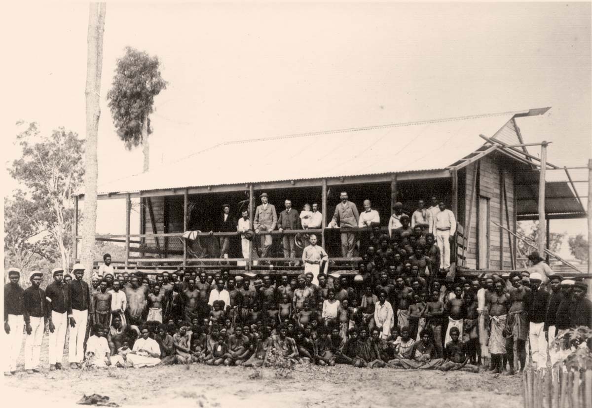 Weipa opening, Mission house, 1899