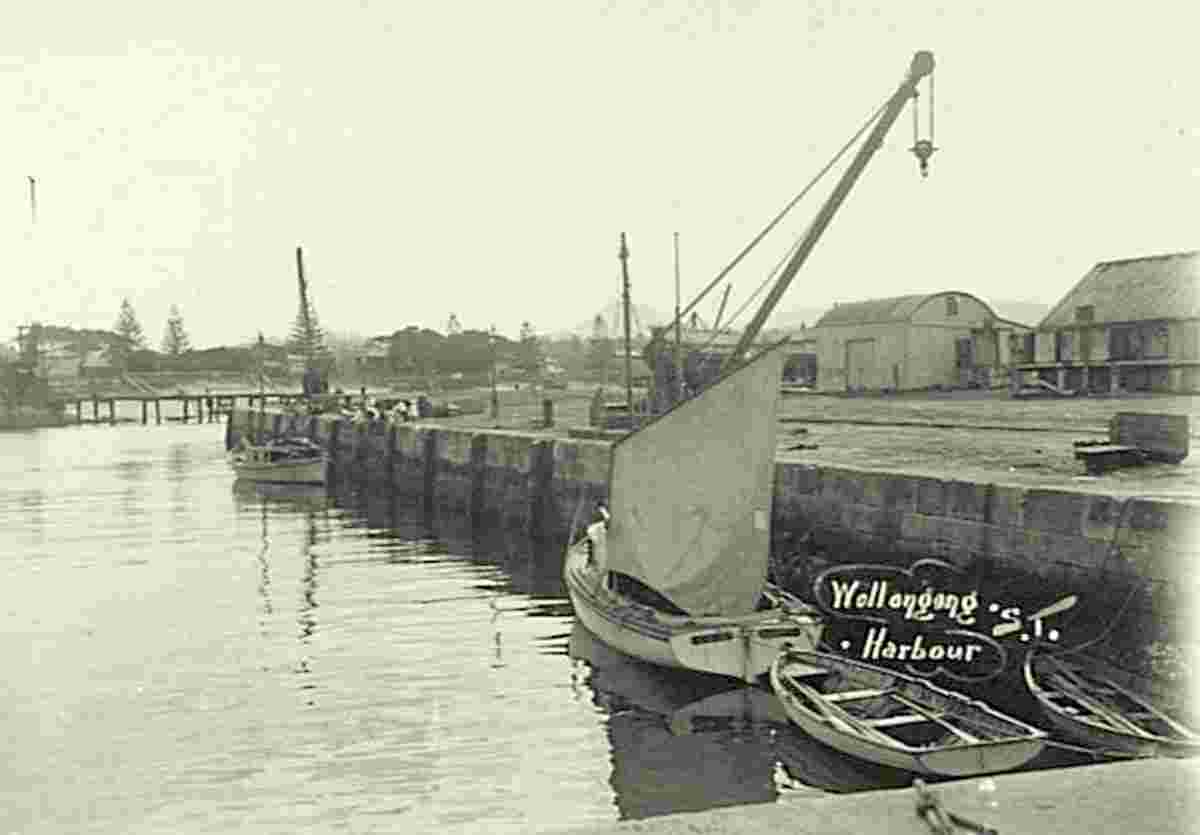 Wollongong. Harbour, 1900's