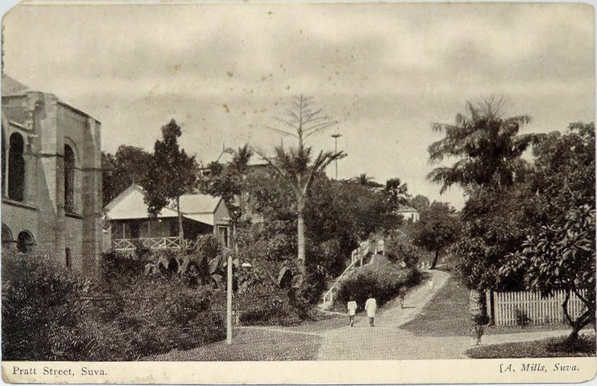 Suva. Pratt Street, 1909