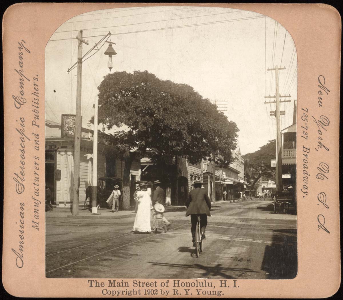 Honolulu. Main Street, 1902