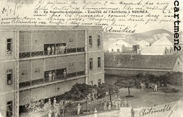 Nouméa. Caserne de l'Artillerie, 1906