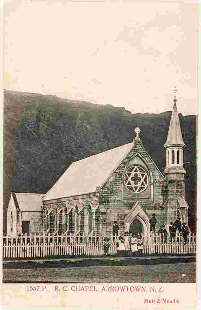 Arrowtown. Roman Catholic Chapel, 1905