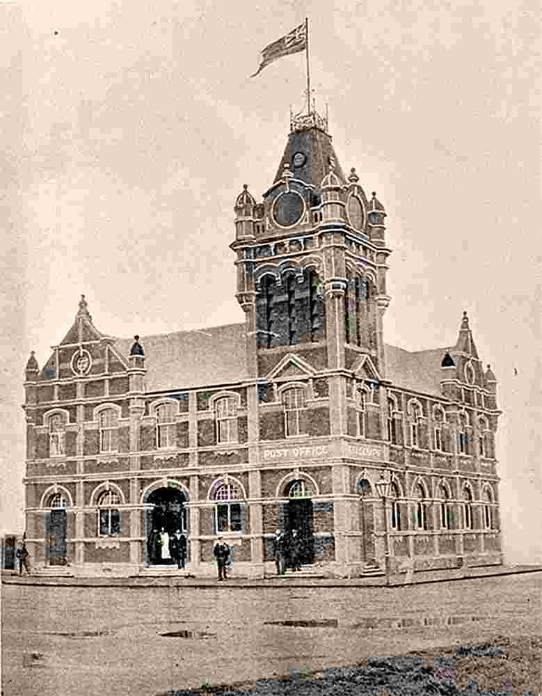 Ashburton. Post and Telegraph Office, 1901