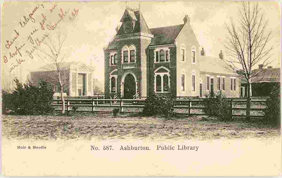 Ashburton. Public Library, 1904