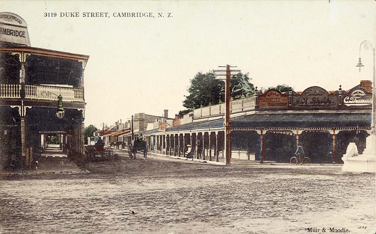 Cambridge. Duke Street, 1909