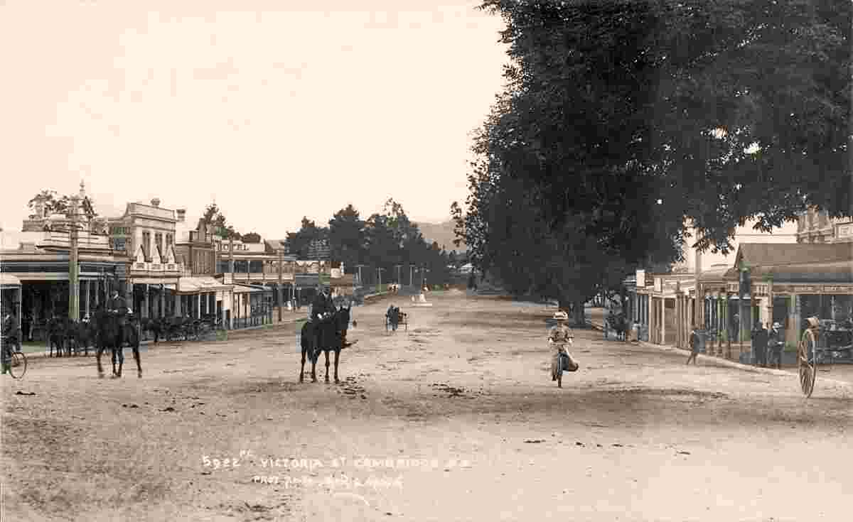 Cambridge. Victoria Street, 1909