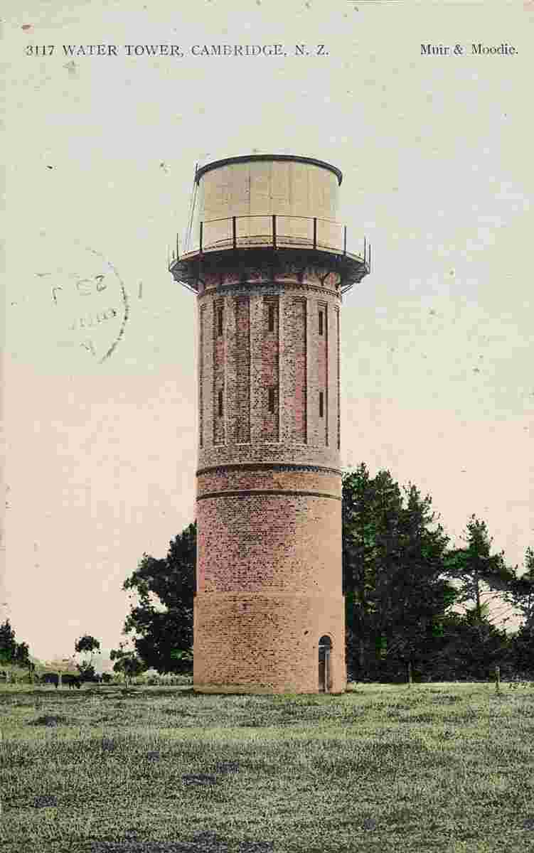Cambridge. Water Tower, 1909