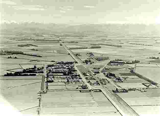 Darfield. Panorama of the City, 20 Apr 1950