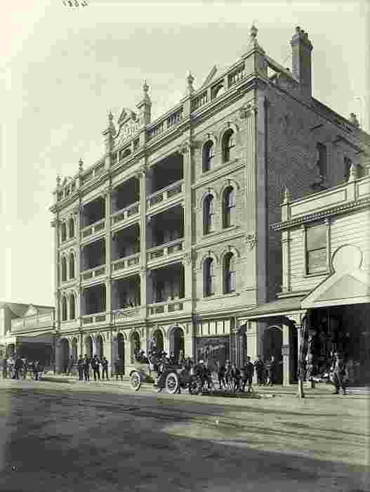 Hastings. Grand Hotel, Heretaunga Street, circa 1910