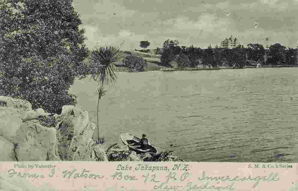 Invercargill. Lake Takapuna, 1904